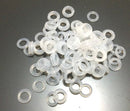 ThreeBulls 120Pcs Rubber O-Ring Switch Dampeners Keycap white For Cherry MX Key
