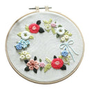Flower Embroidery Kit Chinese Traditional Full Set Of Cross Stitch Beginner Kits