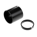 Black Ahead Handlebar Stem Shim/Reducer 1 1/8inch to 1inch 28.6mm to 25.4mm
