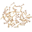 50Pcs 2.2mm Guitar pickguard screws for guitar accessories installing TEsp