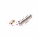 5Pcs Throat Inputting Tube + 5Pcs 0.4mm Extruder Brass Nozzle Print Heads F G1C5