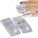 100pc/box Aluminium Foil Nail Art Soak Off Acrylic Polish Nail O3K4 Gel Rem Z1O8