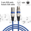 For Amplifier Microphone 3 Pin XLR Male to Female Audio Extension Cord Line