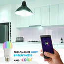ISB600 Smart WiFi LED bulb, multicolor, dimmable, no repeaters, free APP re