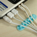 2Pack Cable Clip Organiser Desk Tidy  Cable Holder Wire Lead