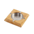Square Holder Ashtray Portable Smoke Remover Smoking Cigarette Ash Hold UVE