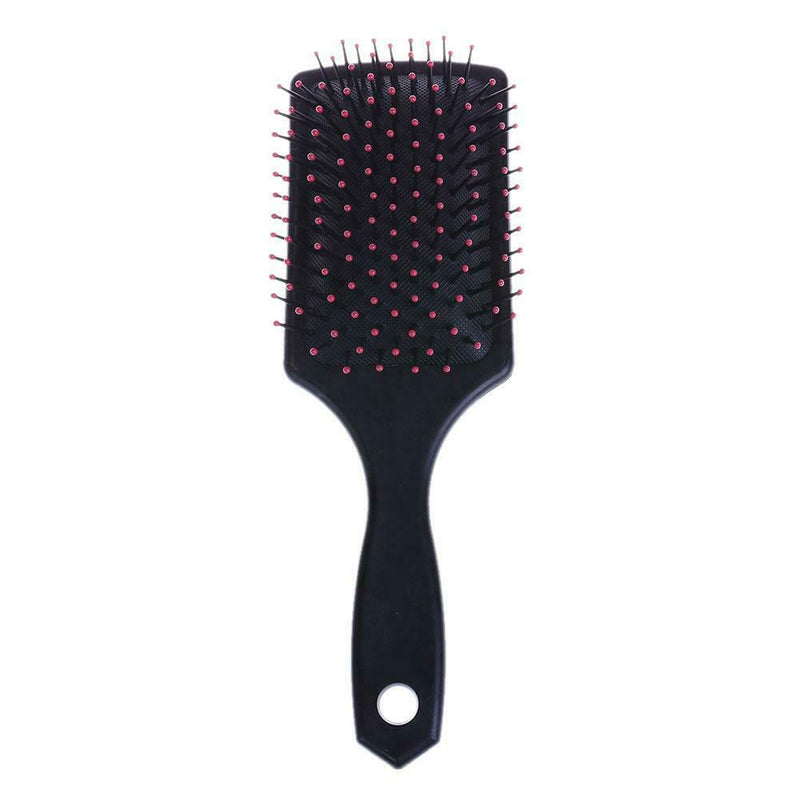 Hair Care Massage Flat Comb Brush Pin Reduce Hair Loss Healthy Tool Black