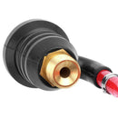 2X(Tig Welding Quick Connector Kit Tig Power Welding Gas Adapter 35-50 For