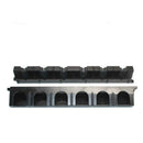 Wall Mounted Accessories 6-rod Display Fixed Fishing Rod Rack Storage Vertical