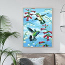 5D DIY Full Drill Diamond Painting Spiritual Bird Cross Stitch (B1045)