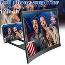 12 inch Curved Mobile Phone Screen Amplifier Rack Movie Video Amplifying Holder