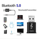 MSD168 Bluetooth 5.0 USB Receiver Transmitter Wireless Audio Adapter Dongle