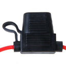 10Pc 40A In-line Blade Small Fuse Holder for Car Boat Truck Auto 16 AWG Cable M&