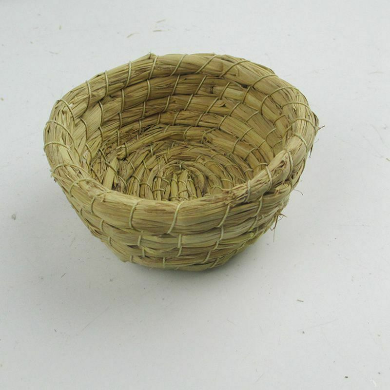 Bird's nest of straw crafts crafts bird nest artificial weaving for the par W4H7