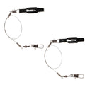 2pcs Offshore Fishing Adjustable Snap Release Clip for Planer Board, Weights