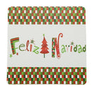 12Pcs/Set Christmas Tableware Placemats Coaster Xmas Party Supplies (Letter