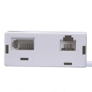RJ11 Male Plug to RJ11 UK BT Telephone Socket Adapter Splitter