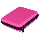 Hard EVA Storage Zip Case Protective Holder For Nintendo 2DS(Pink)