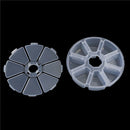 diamond painting boxes mini 8 grids rhinestone gems plastic box round storage 3C