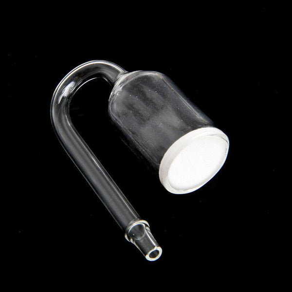 Fish Tank CO2 Diffuser Check Valve Aquarium U Shape Glass Tube Suction Cup Kit