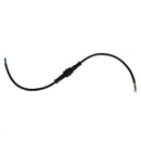 Black 4 Pin Male Female Circular LED Power Plug Connector I4G8
