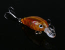 5pcs Plastic Set of Fishing Lures Bass China CrankBait Hard Crank Bait 4.5cm/4g