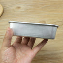 3Pcs Aluminum Rectangular Baking Mold Cake Mould for Bakery Home Newest Useful