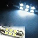 12V New  White Dome LED 6 SMD 31mm DC C5W Car Interior Bulb Light L 3C