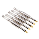 5Pack 1/4" Male 6.35mm Audio Cable Amplifier Connector Mono Connector