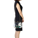 Clear Purse Crossbody Messenger Shoulder Bag For Women Chain Strap(Transpar
