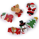 12x Wooden Pegs Clips Tree Card Holder Craft Clothespin Christmas Supplies