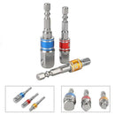 7Pcs Adapter Drill Bit Set, 3Pcs Impact Socket Square Nut Driver Bit + 3Pcs B5Q4