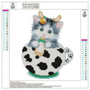 5D DIY Diamond Painting Cup Cat Baby Cross Stitch Embroidery Mosaic Kits