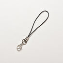 100Pcs Black Cell Phone Rope Strap Charm Cords Lariat Clip Lanya ES