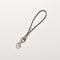 100Pcs Black Cell Phone Rope Strap Charm Cords Lariat Clip Lanya ES