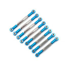 For Metal Tie Rod for WPL 1:16 Henglong Truck Crawler Update Parts,Blue