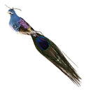 25Pcs Artificial Simulation Foam Bird, Feathered Peacock Ornaments DIY Craft for