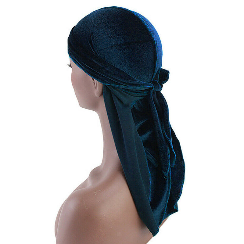 3pcs Fashion Velvet Bandana Hat Muslim Headwear Beanie Cancer Chemo Hat