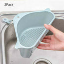2Pack Triple-cornered Storage Holder Drain Shelf Kitchen Multi-Purpose Bask T6R6