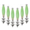 6pcs Luminous Body Fishing Lure Squid Jig Hook Sea Fishing Hooks Fishhooks