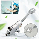 1 Pc Switch Control By Floor Foot Pedal Valve Copper Bathroom Basin Faucet