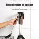 Punch Free 360 Degrees Rotated Kitchen Hooks Plastic Handbag Clothes Ties B