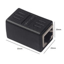 RJ45 8P8C Female to Female Ethernet LAN Cable Coupler Extender Plug Adapter