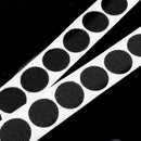 500pcs Round Coins Dots Self Adhesive Coins  Sticky Fastener Black