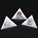 10PCS Equilateral Triangle Plate For Jewelry Beads StorageEnvironmentalPlasticLJ