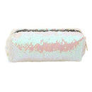 DIY Double Color Sequins Glitter Handbag Pencil Case Cosmetic Bag Makeup Po L3Z4