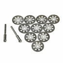 10Pcs Accessories 20mm Diamond Cutting Disc for Metal Grinding Wheel Disc M