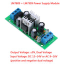 LM7809+LM7909 Â±9V dual voltage regulator rectifier bridge power supply module â„–[