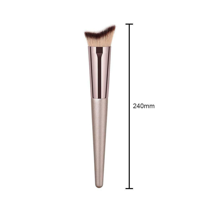 1pc Pro Makeup Brush Wood Handle Foundation Beauty Cosmetic Pens(Multi-Use)