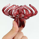 Large Red Hair Claw Clamp Clip Acrylic Barrette Hair Accessories Hairwear